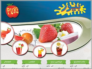 تصميم pure flyer